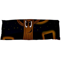 Halloween - Cemetery Evil Tree Body Pillow Case (dakimakura) by Valentinaart