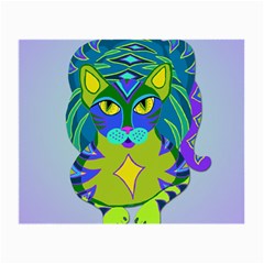 Peacock Tabby Small Glasses Cloth by jbyrdyoga