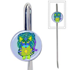 Peacock Tabby Book Mark