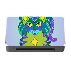 Peacock Tabby Memory Card Reader With Cf