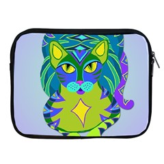 Peacock Tabby Apple Ipad 2/3/4 Zipper Cases