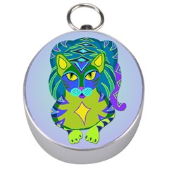 Peacock Tabby Silver Compasses