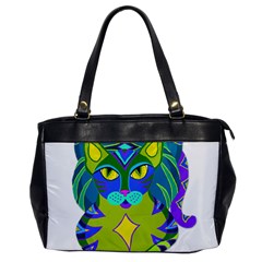 Peacock Tabby  Office Handbags