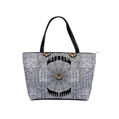 Gold And Silver Is The Way Shoulder Handbags by pepitasart