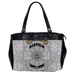 Gold And Silver Is The Way Office Handbags (2 Sides)  by pepitasart