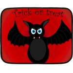 Halloween bat Fleece Blanket (Mini) 35 x27  Blanket