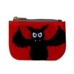 Halloween Bat Mini Coin Purses by Valentinaart