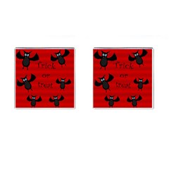 Halloween Bats  Cufflinks (square) by Valentinaart