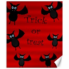 Halloween Bats  Canvas 8  X 10  by Valentinaart