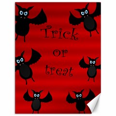 Halloween Bats  Canvas 12  X 16   by Valentinaart