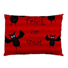 Halloween Bats  Pillow Case by Valentinaart