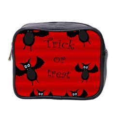 Halloween Bats  Mini Toiletries Bag 2-side by Valentinaart