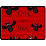 Halloween bats  Fleece Blanket (Large)  80 x60  Blanket Front