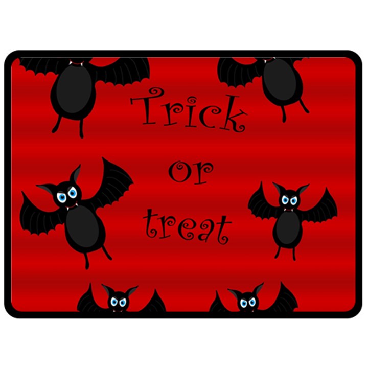 Halloween bats  Fleece Blanket (Large) 