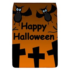 Happy Halloween - Bats On The Cemetery Flap Covers (s)  by Valentinaart