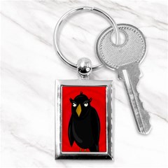 Halloween - old raven Key Chains (Rectangle) 