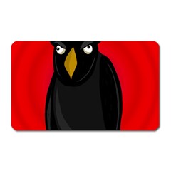 Halloween - old raven Magnet (Rectangular)