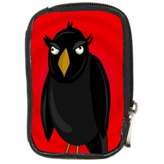 Halloween - old raven Compact Camera Cases