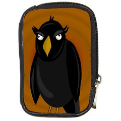 Halloween - Old Black Rawen Compact Camera Cases by Valentinaart