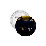 Halloween - black crow flock 1.75  Buttons Front