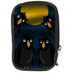 Halloween - black crow flock Compact Camera Cases Front