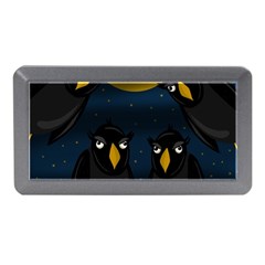 Halloween - Black Crow Flock Memory Card Reader (mini) by Valentinaart