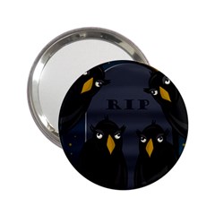 Halloween - Rip 2 25  Handbag Mirrors by Valentinaart