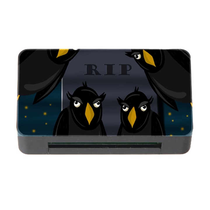 Halloween - RIP Memory Card Reader with CF