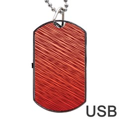 Line Design Dog Tag Usb Flash (two Sides)  by Aanygraphic