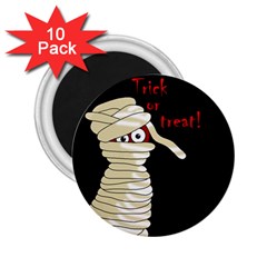 Halloween Mummy   2 25  Magnets (10 Pack)  by Valentinaart