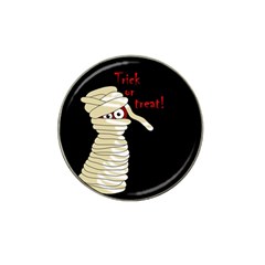 Halloween Mummy   Hat Clip Ball Marker (10 Pack) by Valentinaart