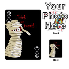 Halloween Mummy   Playing Cards 54 Designs  by Valentinaart