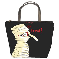 Halloween Mummy   Bucket Bags by Valentinaart