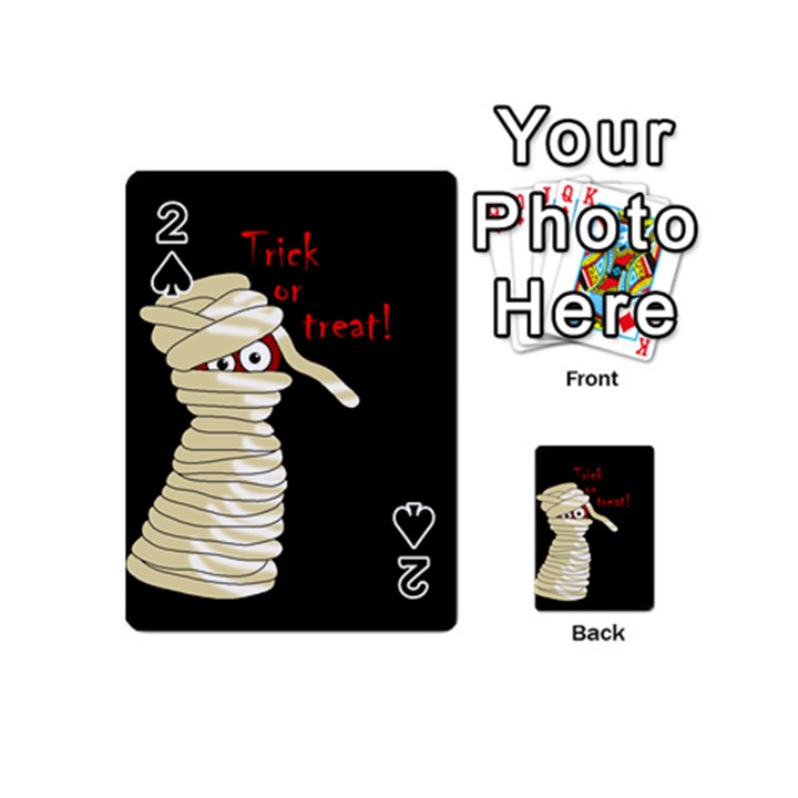 Halloween mummy   Playing Cards 54 (Mini) 