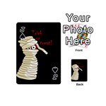 Halloween mummy   Playing Cards 54 (Mini)  Front - SpadeJ