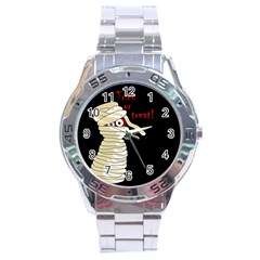 Halloween Mummy   Stainless Steel Analogue Watch by Valentinaart