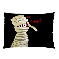 Halloween Mummy   Pillow Case (two Sides) by Valentinaart