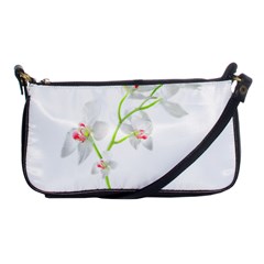 Isolated Orquideas Blossom Shoulder Clutch Bags by dflcprints