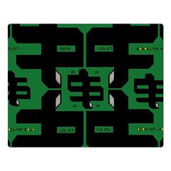 Show Me The Money Double Sided Flano Blanket (large)  by MRTACPANS