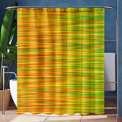 Green And Oragne Shower Curtain 60  X 72  (medium)  by Valentinaart