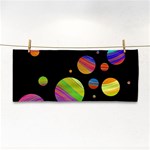 Colorful galaxy Hand Towel Front