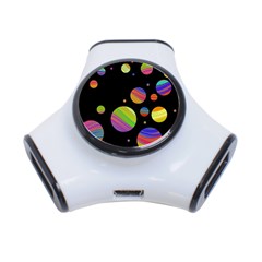 Colorful Galaxy 3-port Usb Hub by Valentinaart