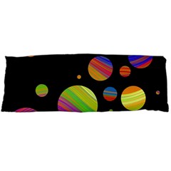 Colorful Galaxy Body Pillow Case (dakimakura) by Valentinaart