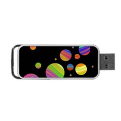 Colorful Galaxy Portable Usb Flash (two Sides) by Valentinaart