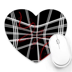 Not So Simple 2 Heart Mousepads by Valentinaart