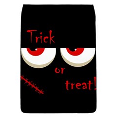 Halloween  trick Or Treat  - Monsters Red Eyes Flap Covers (s)  by Valentinaart