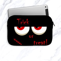 Halloween  trick Or Treat  - Monsters Red Eyes Apple Ipad Mini Zipper Cases by Valentinaart