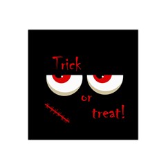 Halloween  trick Or Treat  - Monsters Red Eyes Satin Bandana Scarf by Valentinaart