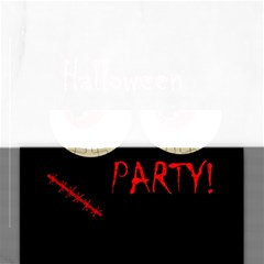 Halloween Party - Red Eyes Monster Rectangular Jigsaw Puzzl by Valentinaart