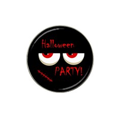 Halloween Party - Red Eyes Monster Hat Clip Ball Marker (10 Pack) by Valentinaart